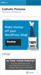 Mobile Screenshot of catholicpictures.wordpress.com