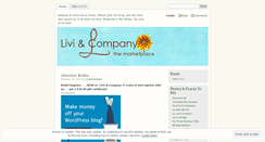 Desktop Screenshot of liviandcompany.wordpress.com