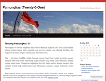 Tablet Screenshot of pamungkas2001.wordpress.com