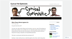 Desktop Screenshot of cynicalyetoptimistic.wordpress.com