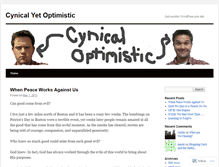 Tablet Screenshot of cynicalyetoptimistic.wordpress.com