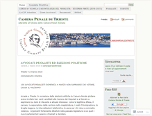 Tablet Screenshot of camerapenaleditrieste.wordpress.com