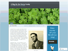 Tablet Screenshot of dennysdoings.wordpress.com