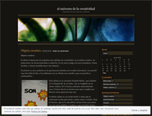 Tablet Screenshot of eluniversodelacreatividad.wordpress.com