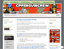 Tablet Screenshot of cppenguincrew.wordpress.com
