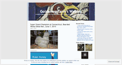 Desktop Screenshot of goldeneggfarm.wordpress.com