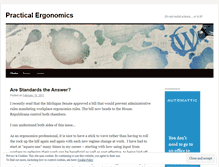 Tablet Screenshot of practicalergo.wordpress.com