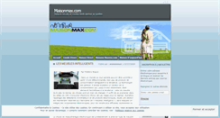 Desktop Screenshot of maisonmax.wordpress.com