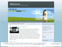 Tablet Screenshot of maisonmax.wordpress.com