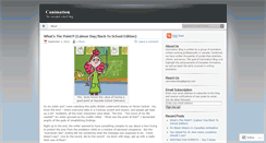 Desktop Screenshot of canimation.wordpress.com