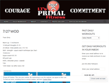 Tablet Screenshot of ltsprimal.wordpress.com