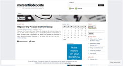 Desktop Screenshot of mercantiledeodate.wordpress.com