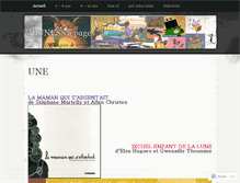 Tablet Screenshot of jeunesseapages.wordpress.com