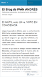 Mobile Screenshot of ivanandres.wordpress.com