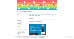 Desktop Screenshot of nikki101.wordpress.com