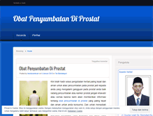 Tablet Screenshot of obatpenyumbatandiprostat.wordpress.com