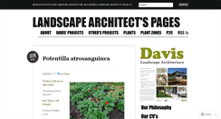 Desktop Screenshot of davisla.wordpress.com