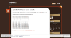 Desktop Screenshot of numonz.wordpress.com