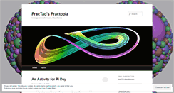 Desktop Screenshot of fractad.wordpress.com