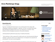 Tablet Screenshot of annerambergs.wordpress.com