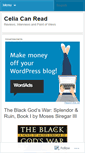 Mobile Screenshot of celiacanread.wordpress.com