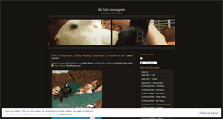 Desktop Screenshot of lutzmenagerie.wordpress.com