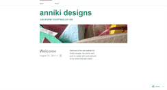 Desktop Screenshot of annikidesigns.wordpress.com