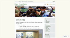 Desktop Screenshot of clayclub.wordpress.com