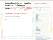 Tablet Screenshot of mobilya.wordpress.com