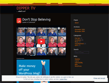 Tablet Screenshot of dippertv.wordpress.com