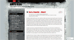 Desktop Screenshot of ampdonline.wordpress.com