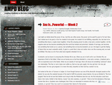 Tablet Screenshot of ampdonline.wordpress.com