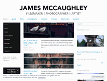 Tablet Screenshot of jamesmccaughley.wordpress.com