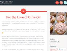 Tablet Screenshot of angrylittlebaker.wordpress.com