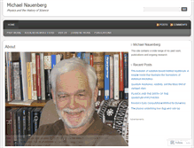Tablet Screenshot of michaelnauenberg.wordpress.com