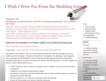 Tablet Screenshot of amidthemaddingcrowd.wordpress.com