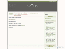 Tablet Screenshot of fleursnyc.wordpress.com