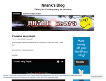 Tablet Screenshot of nnank.wordpress.com