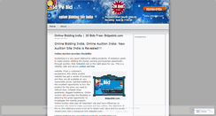 Desktop Screenshot of bidpebid.wordpress.com