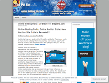 Tablet Screenshot of bidpebid.wordpress.com