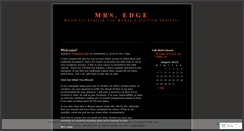 Desktop Screenshot of mrsedgescappoose.wordpress.com