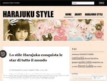 Tablet Screenshot of harajukustyleblog.wordpress.com