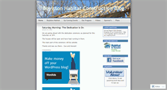 Desktop Screenshot of boylstonhabitat.wordpress.com