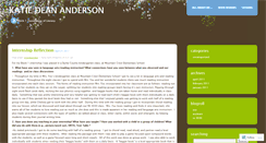 Desktop Screenshot of andersonkatie.wordpress.com