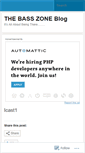 Mobile Screenshot of basszone.wordpress.com