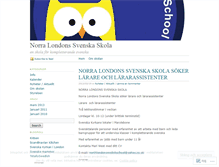 Tablet Screenshot of northlondonswedishschool.wordpress.com
