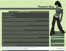 Tablet Screenshot of fikayana.wordpress.com