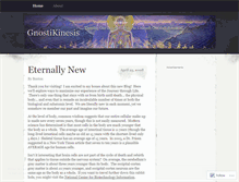 Tablet Screenshot of gnostikinesis.wordpress.com