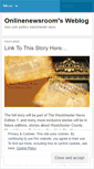 Mobile Screenshot of onlinenewsroom.wordpress.com
