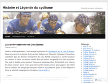 Tablet Screenshot of legenducyclisme.wordpress.com